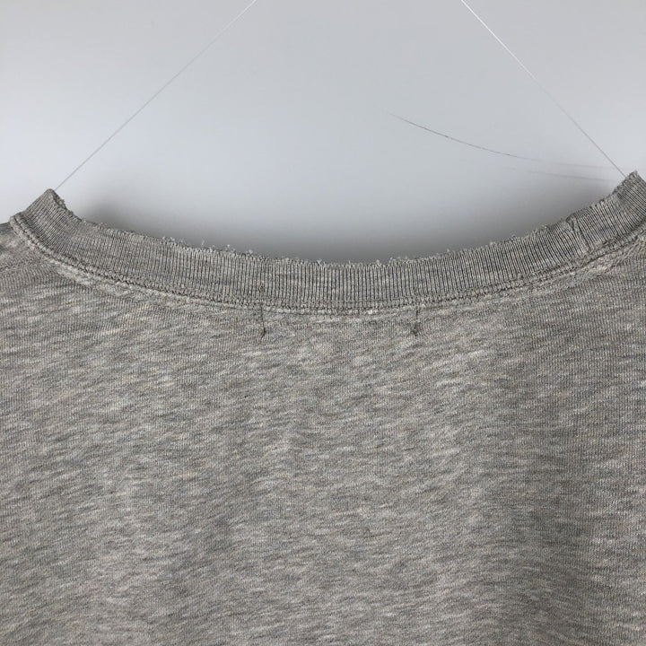 Ralph Lauren POLO by Ralph Lauren One Point Logo Sweatshirt Trainer Men's L size cotton gray type Vintage Second Hand