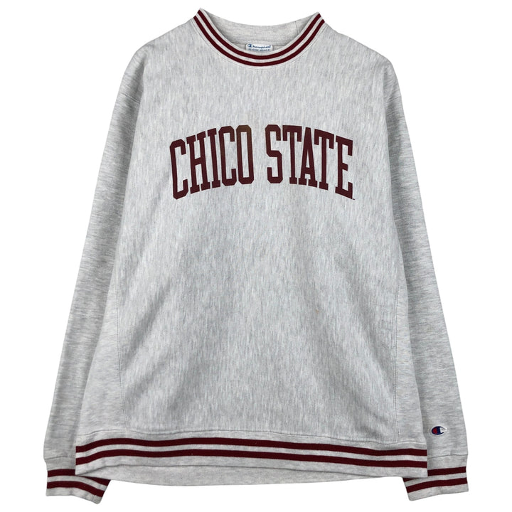 Champion REVERSE WEAVE Reverse Weave College Sweatshirt Trainer Men's L size unclear gray type Vintage Second Hand