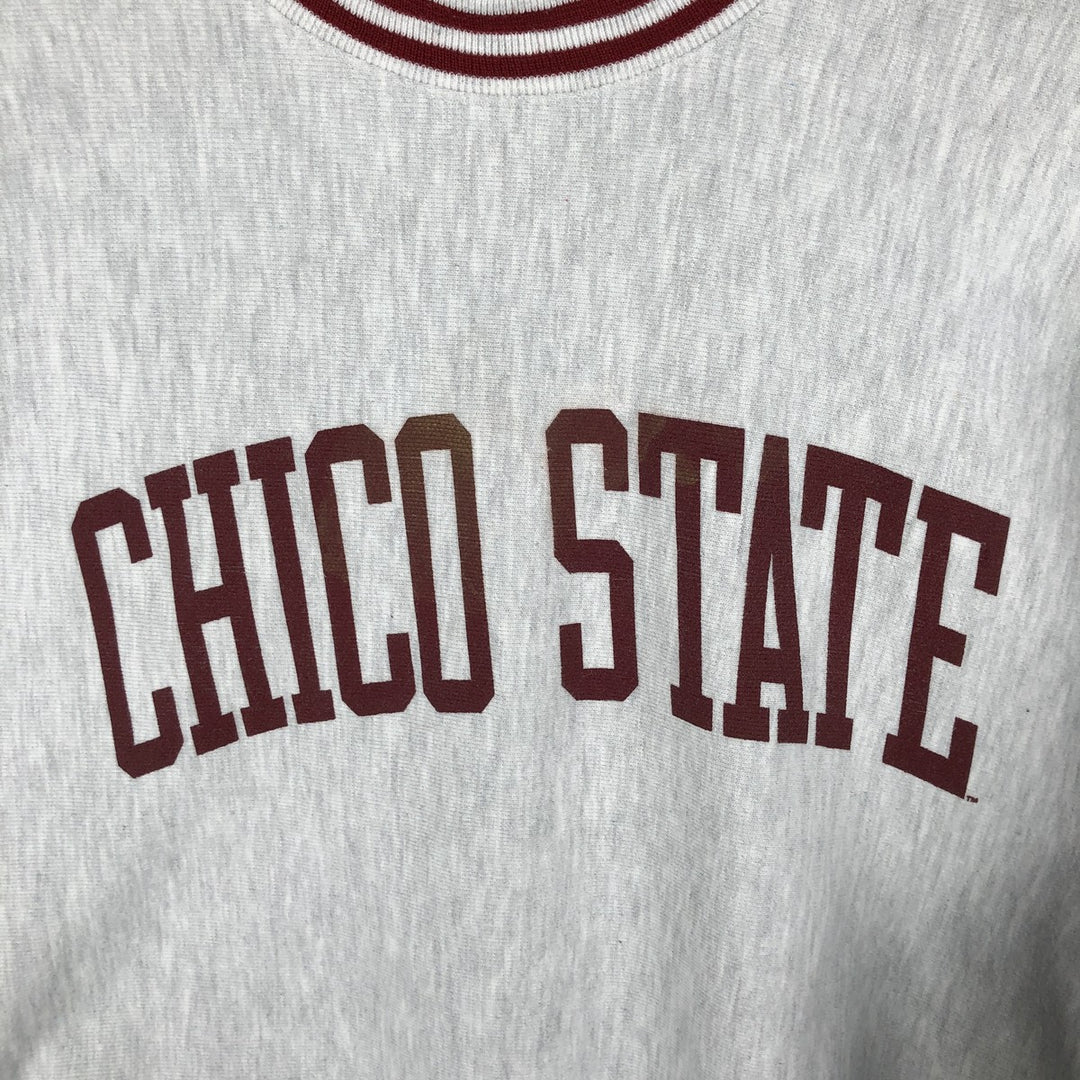 Champion REVERSE WEAVE Reverse Weave College Sweatshirt Trainer Men's L size unclear gray type Vintage Second Hand