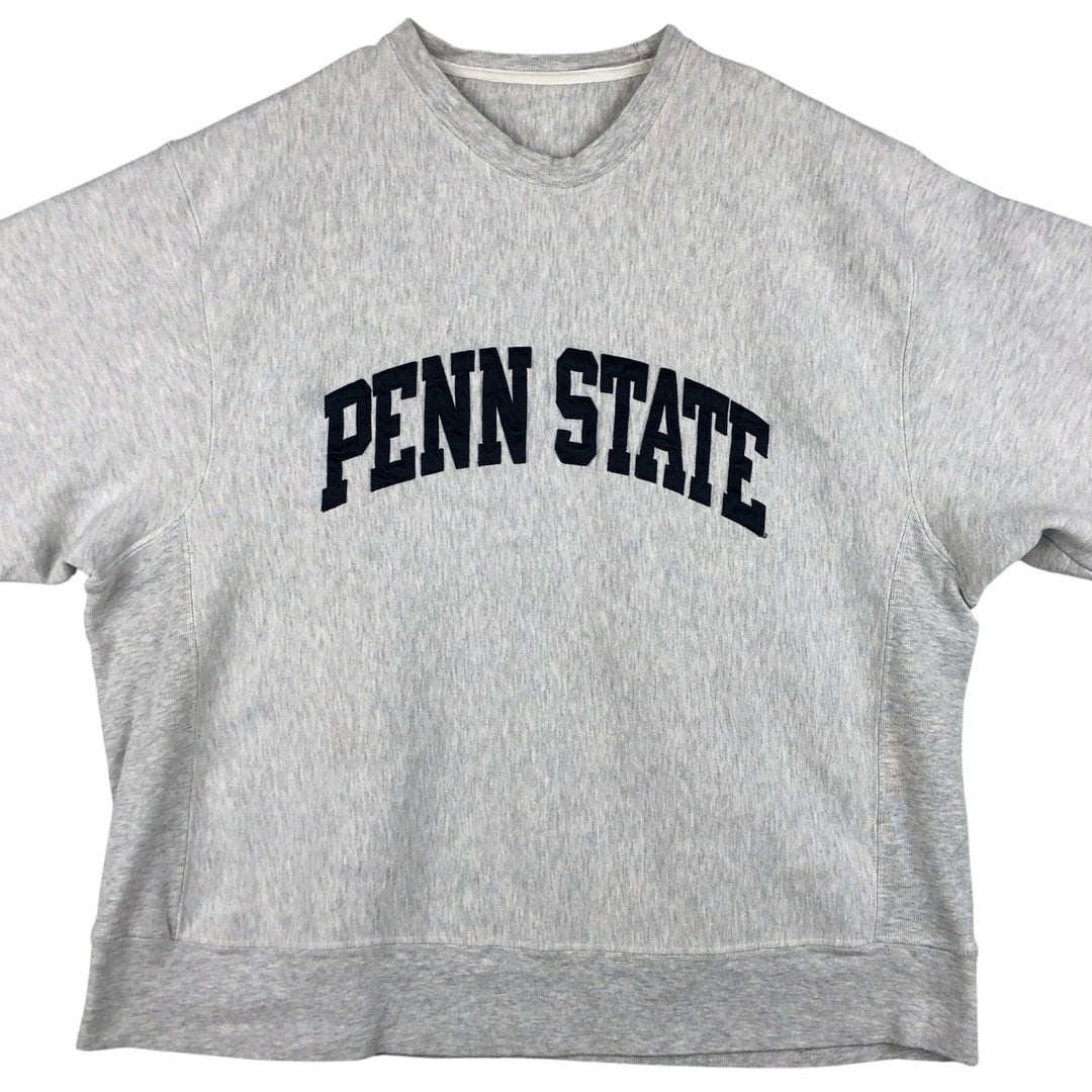 Champion Reverse Weave PENN STATE University College Sweatshirt, Men's Size Large unclear gray type Vintage Second Hand