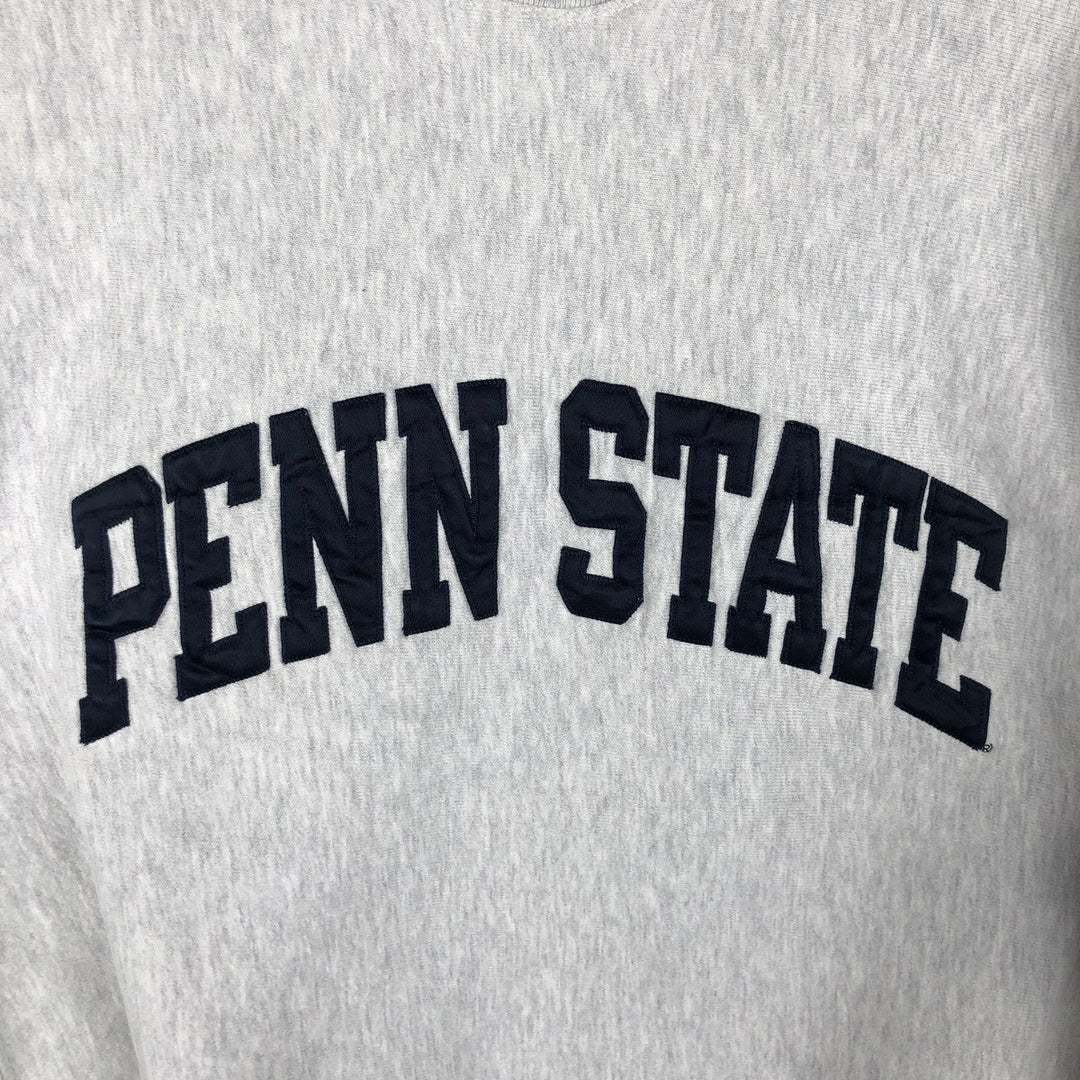 Champion Reverse Weave PENN STATE University College Sweatshirt, Men's Size Large unclear gray type Vintage Second Hand