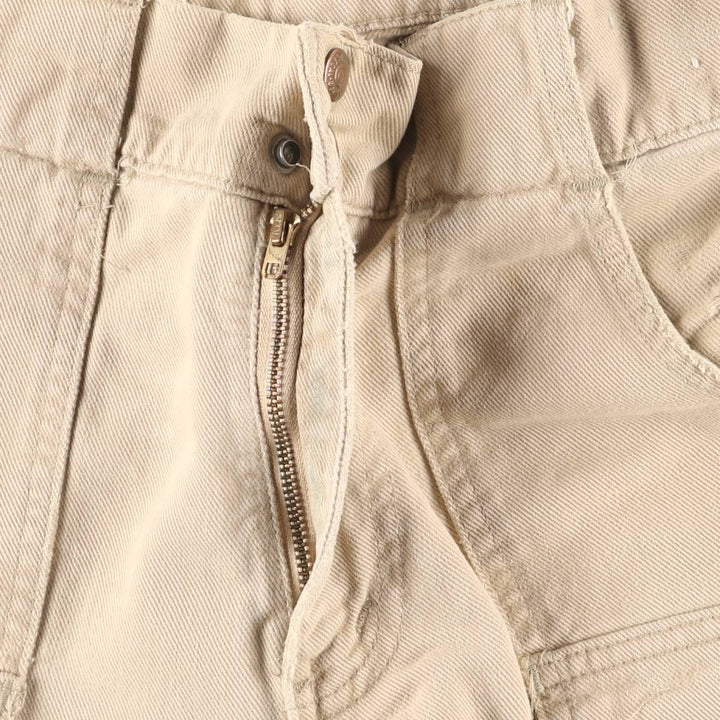 Vintage 1970'S Levi's flare-cut denim pants, made in the USA, women's size L (w30). unclear Beige type Vintage Second Hand