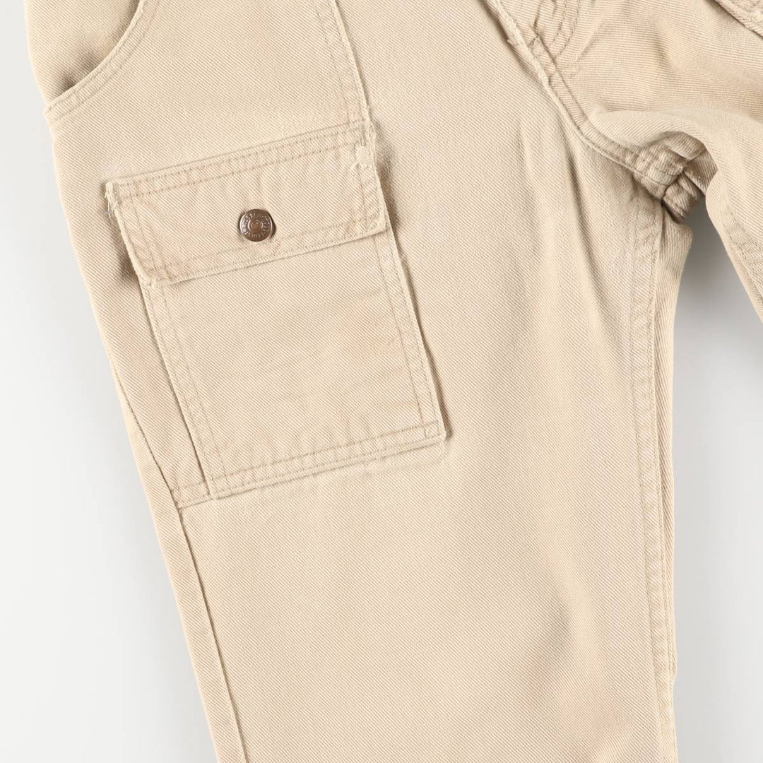 Vintage 1970'S Levi's flare-cut denim pants, made in the USA, women's size L (w30). unclear Beige type Vintage Second Hand