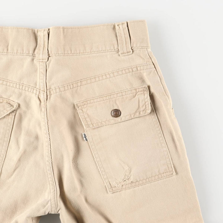 Vintage 1970'S Levi's flare-cut denim pants, made in the USA, women's size L (w30). unclear Beige type Vintage Second Hand