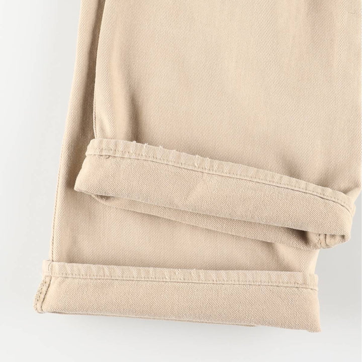 Vintage 1970'S Levi's flare-cut denim pants, made in the USA, women's size L (w30). unclear Beige type Vintage Second Hand