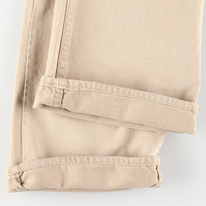 Vintage 1970'S Levi's flare-cut denim pants, made in the USA, women's size L (w30). unclear Beige type Vintage Second Hand