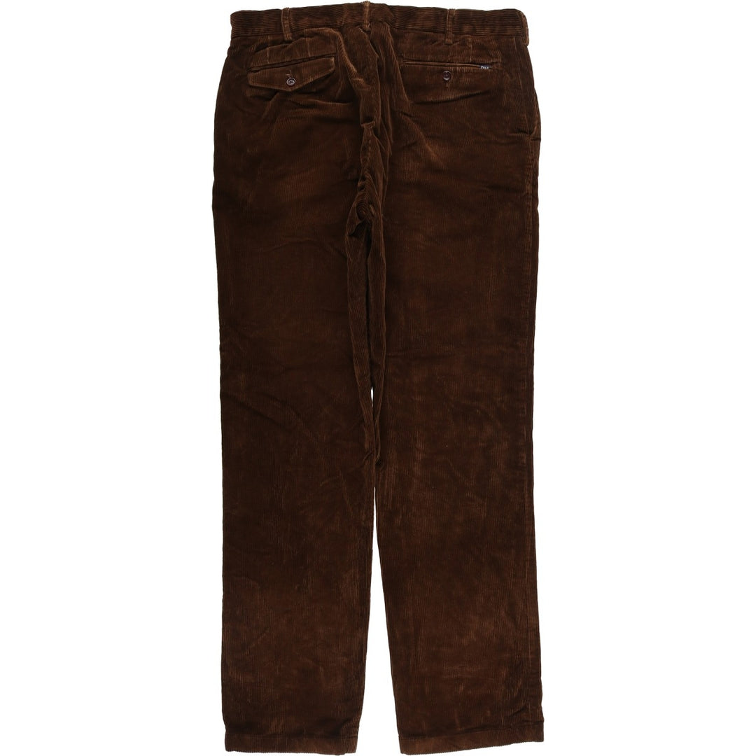 Ralph Lauren POLO by Ralph Lauren Classic Fit Corduroy Pants, Men's, Size 36 cotton brown type Vintage Second Hand