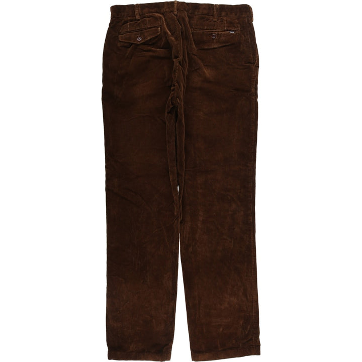 Ralph Lauren POLO by Ralph Lauren Classic Fit Corduroy Pants, Men's, Size 36 cotton brown type Vintage Second Hand