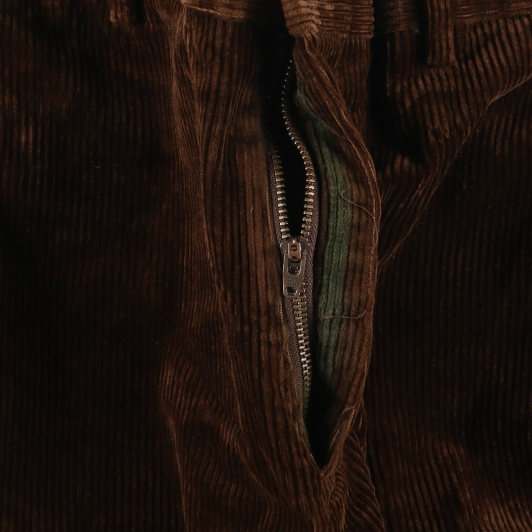 Ralph Lauren POLO by Ralph Lauren Classic Fit Corduroy Pants, Men's, Size 36 cotton brown type Vintage Second Hand