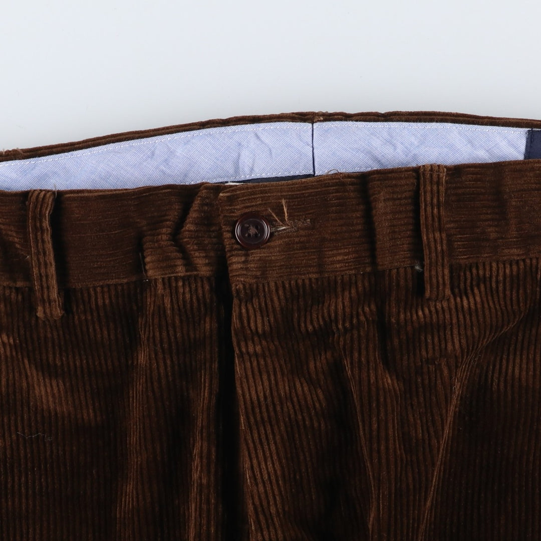 Ralph Lauren POLO by Ralph Lauren Classic Fit Corduroy Pants, Men's, Size 36 cotton brown type Vintage Second Hand