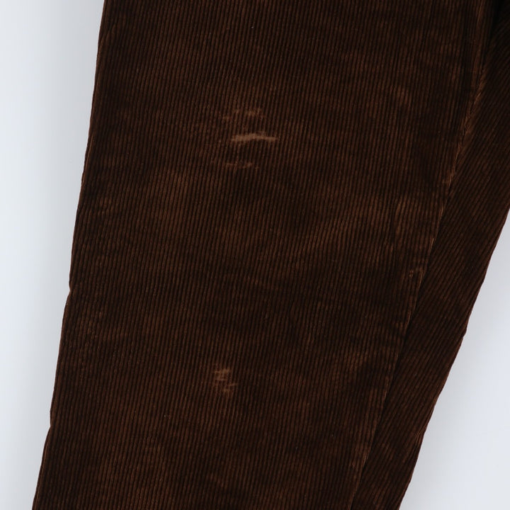 Ralph Lauren POLO by Ralph Lauren Classic Fit Corduroy Pants, Men's, Size 36 cotton brown type Vintage Second Hand