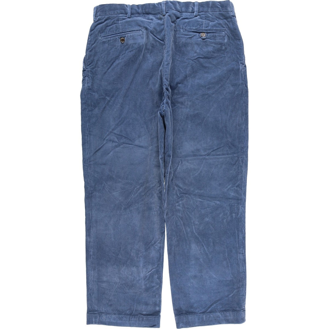Ralph Lauren POLO GOLF corduroy pants for men, size W36 cotton blue type Vintage Second Hand