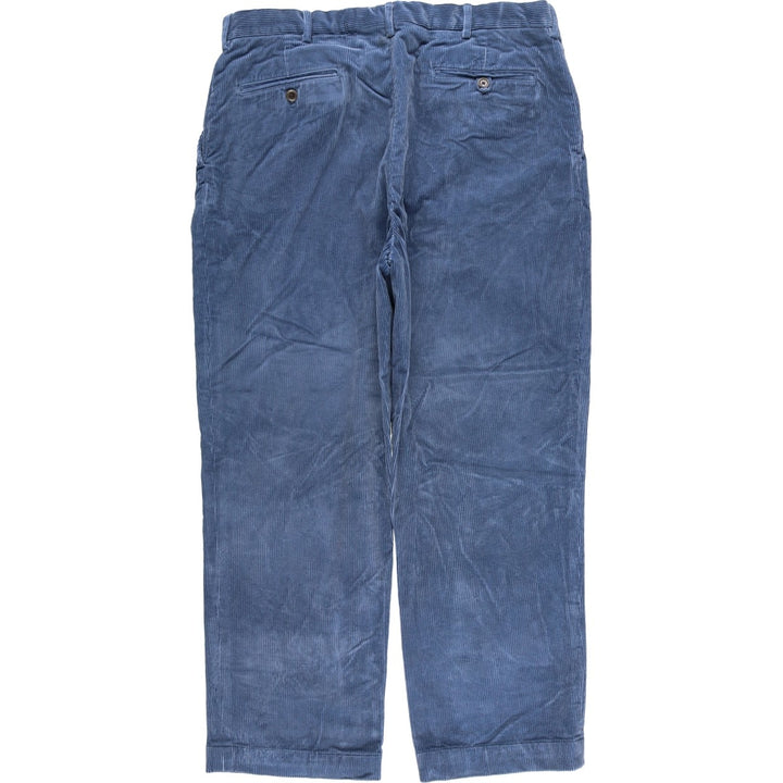 Ralph Lauren POLO GOLF corduroy pants for men, size W36 cotton blue type Vintage Second Hand