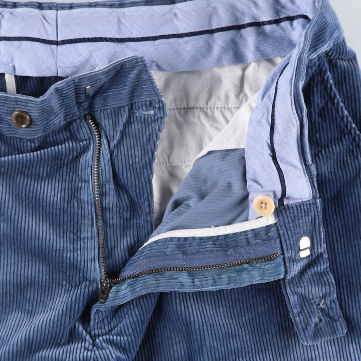 Ralph Lauren POLO GOLF corduroy pants for men, size W36 cotton blue type Vintage Second Hand