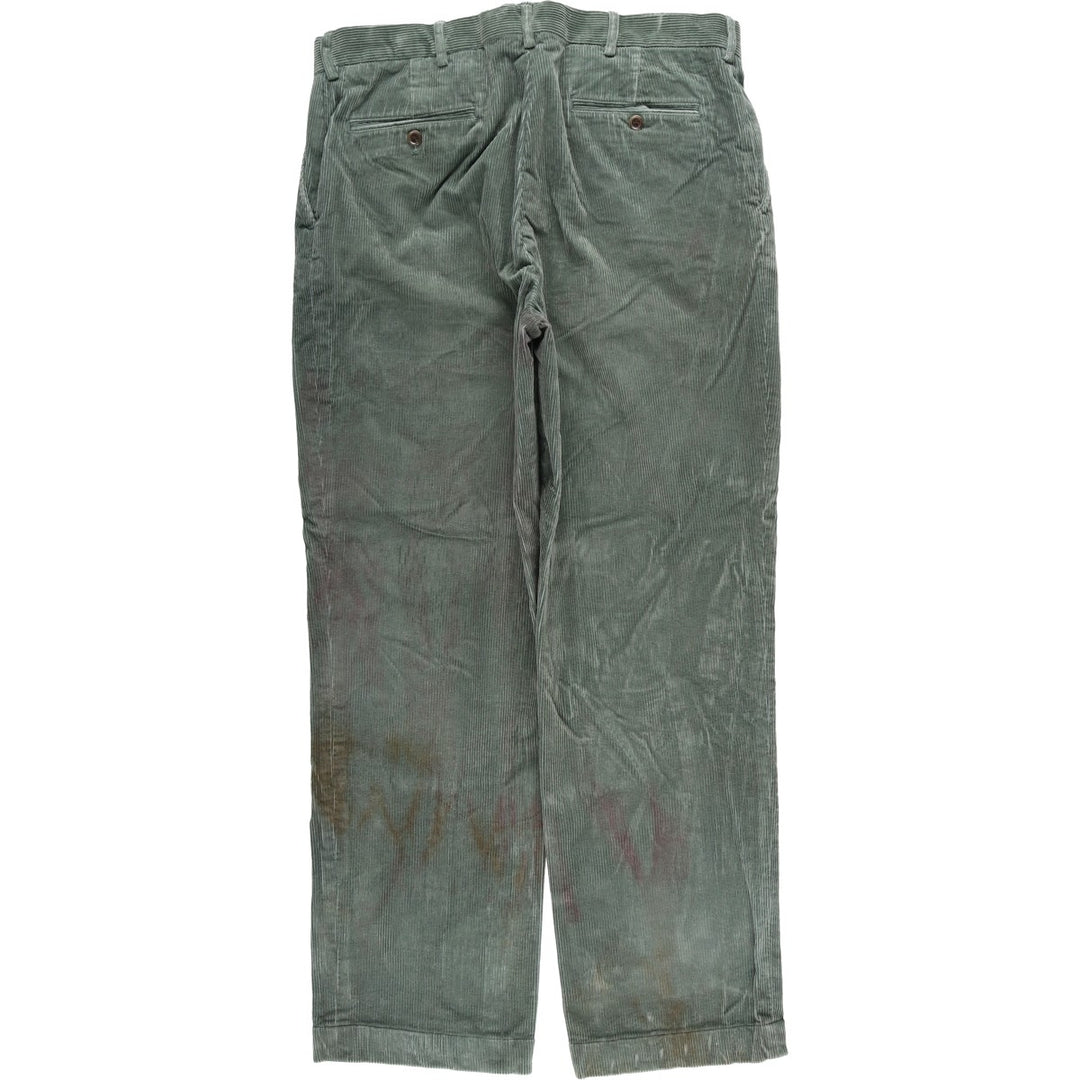 Ralph Lauren POLO GOLF corduroy pants for men, size W36 cotton Khaki type Vintage Second Hand