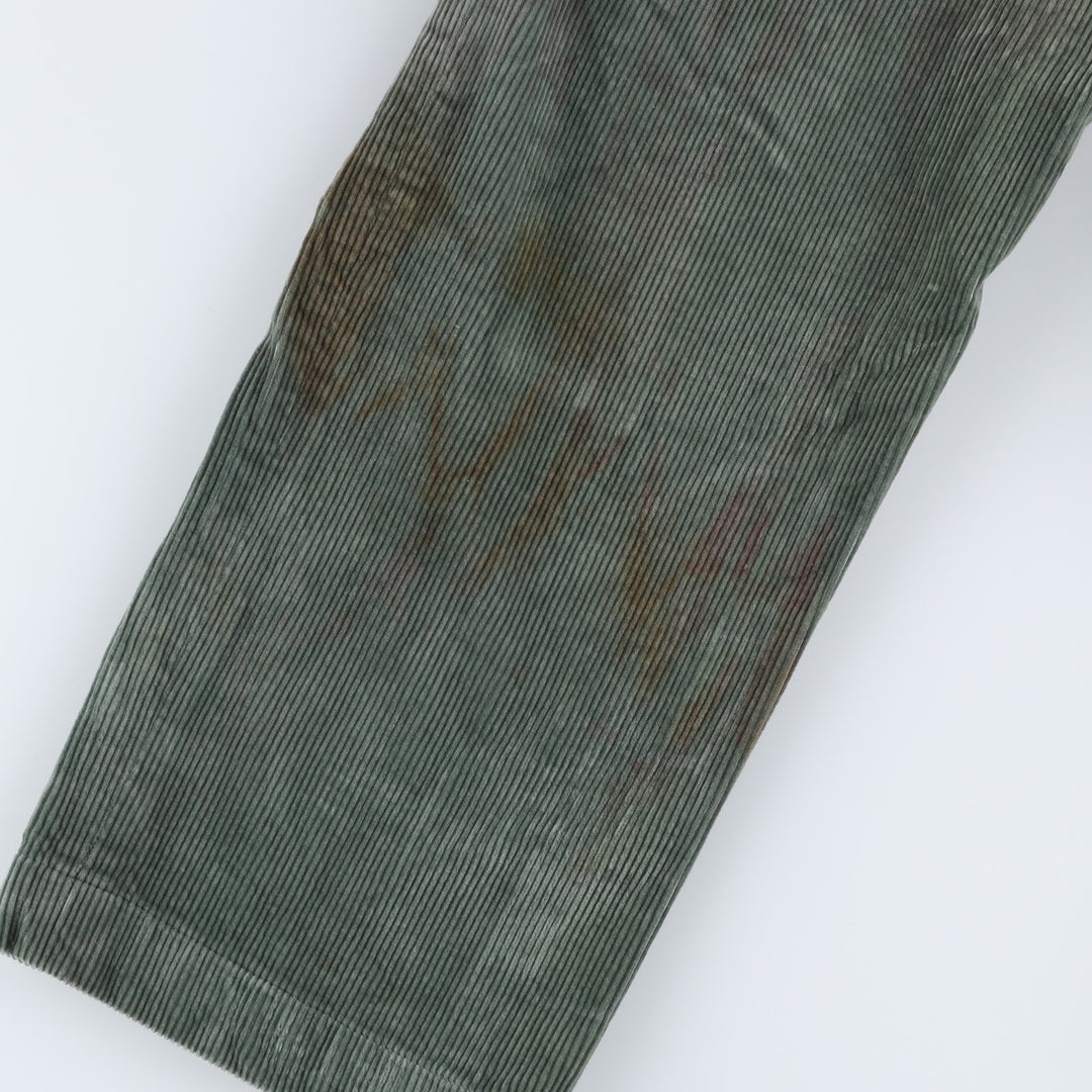 Ralph Lauren POLO GOLF corduroy pants for men, size W36 cotton Khaki type Vintage Second Hand