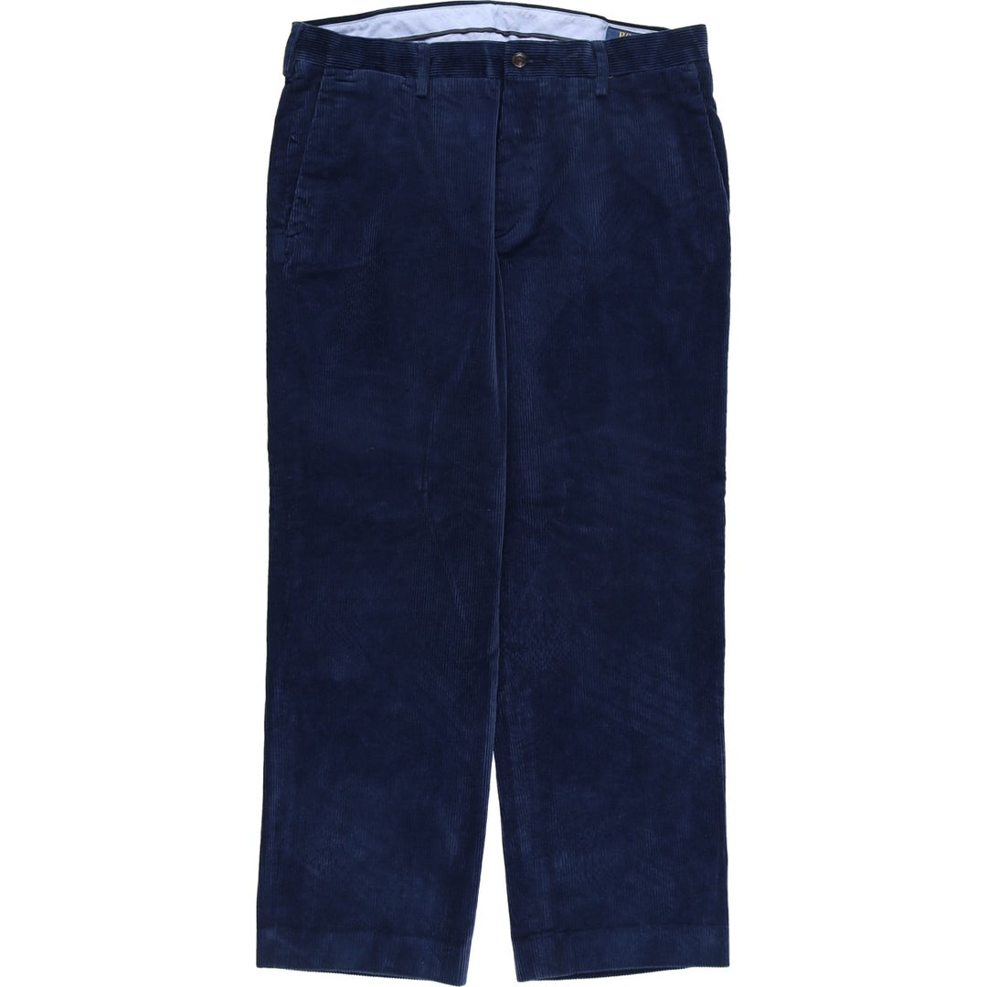 Ralph Lauren POLO by Ralph Lauren Classic Fit Corduroy Pants, Men's, Size W33 cotton navy blue type Vintage Second Hand