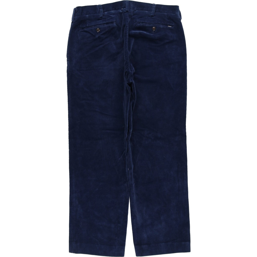 Ralph Lauren POLO by Ralph Lauren Classic Fit Corduroy Pants, Men's, Size W33 cotton navy blue type Vintage Second Hand