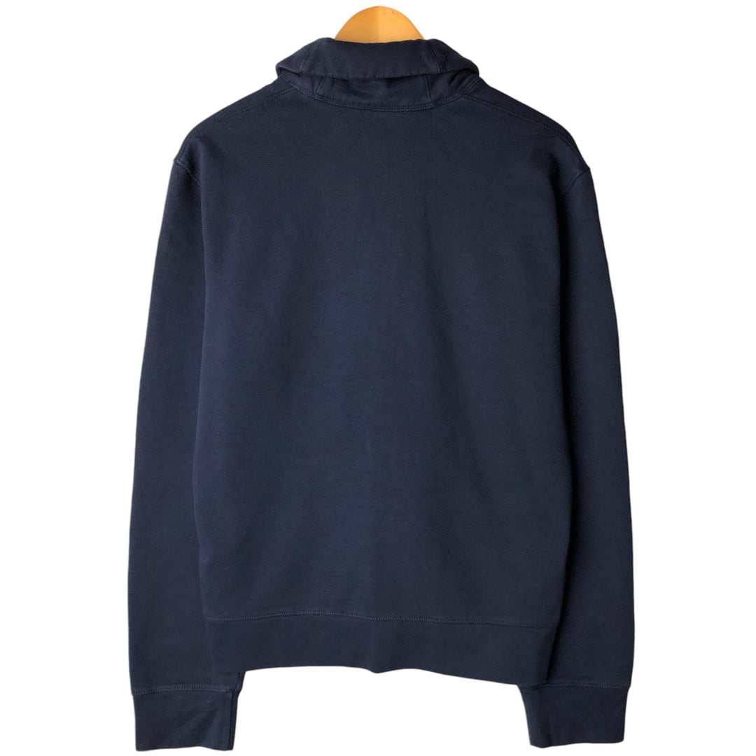 POLO by Ralph Lauren shawl collar sweatshirt/cardigan, size M, men's cotton navy blue type Vintage Second Hand
