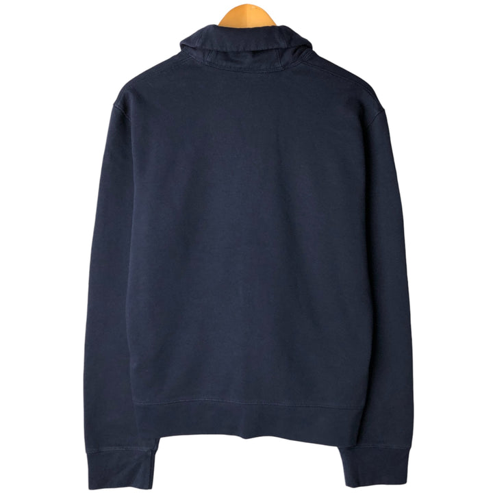 POLO by Ralph Lauren shawl collar sweatshirt/cardigan, size M, men's cotton navy blue type Vintage Second Hand