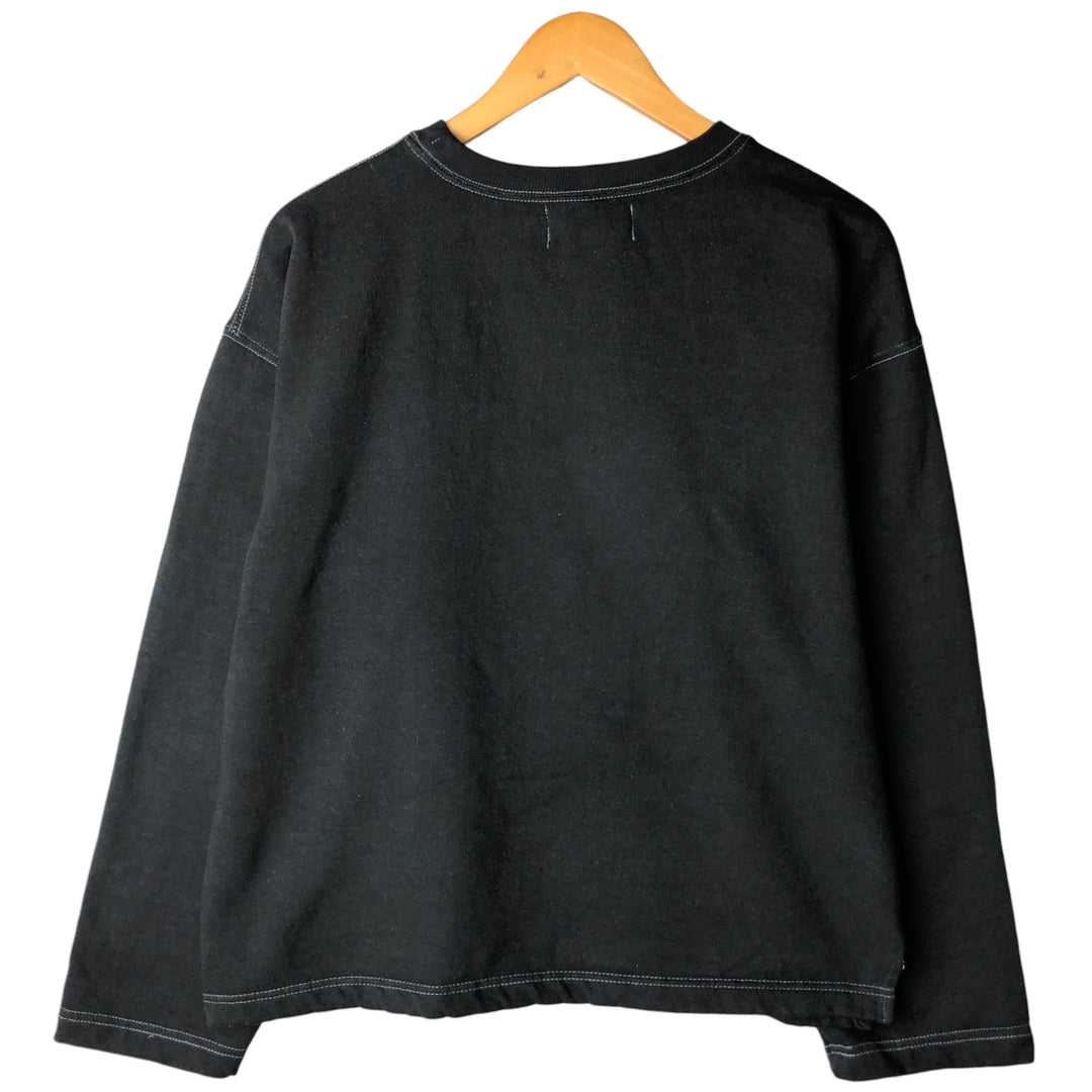 Ralph Lauren CHAPS Stars and Stripes Logo Sweatshirt, Men's Size M cotton black type Vintage Second Hand