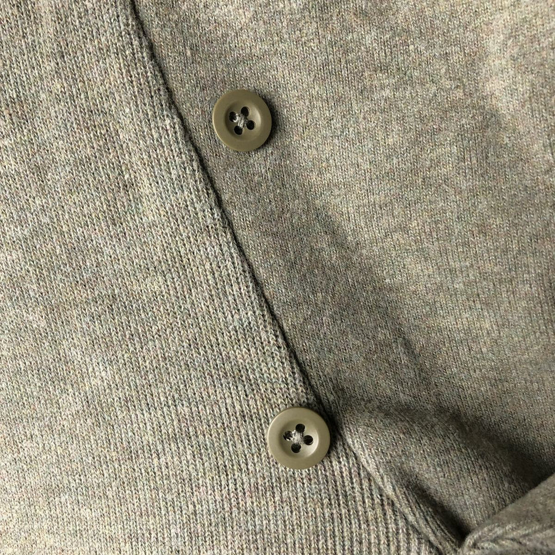 POLO by Ralph Lauren shawl collar one-point logo sweatshirt, men's XL size cotton Khaki type sage green Vintage Second Hand