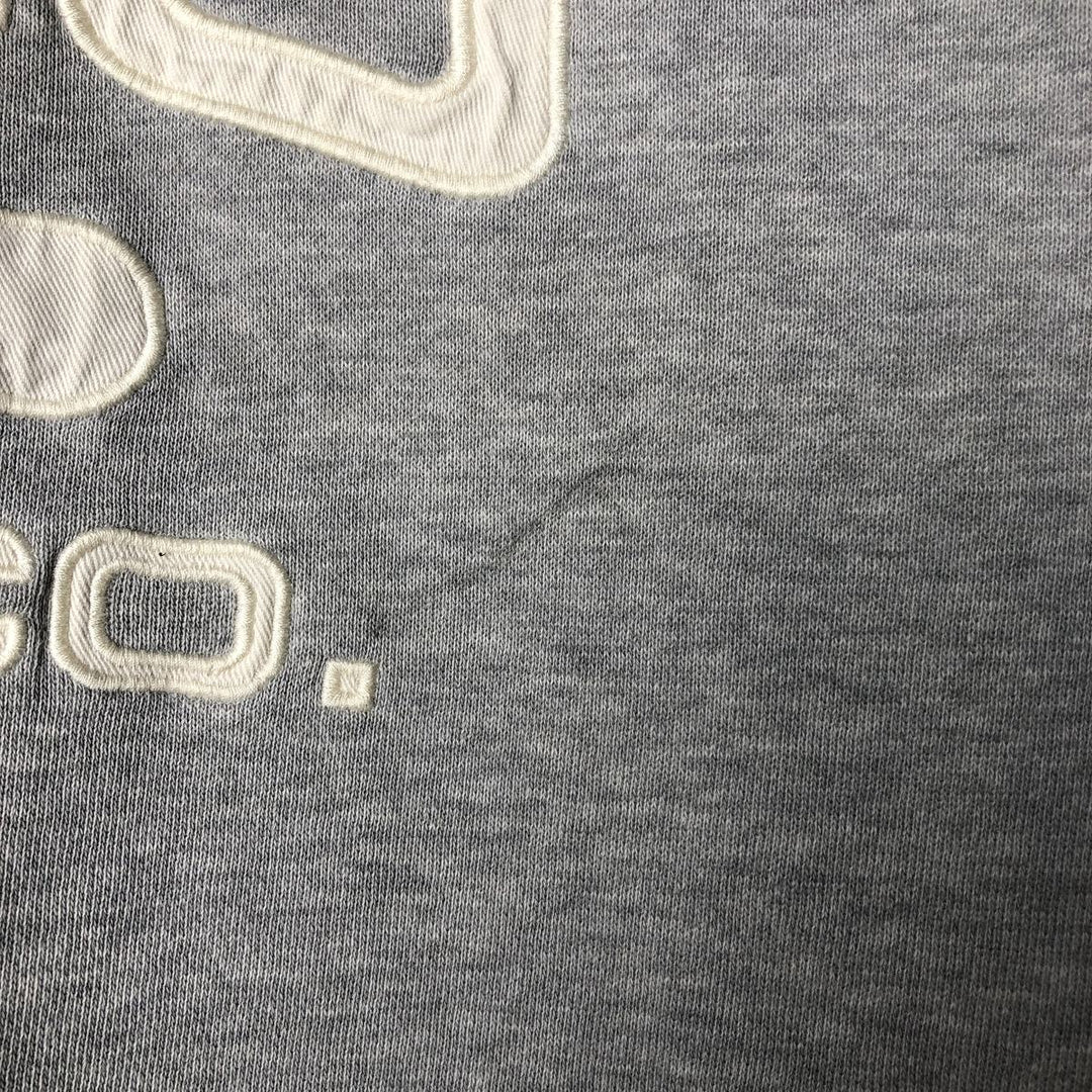 2000'S Ralph Lauren POLO JEANS COMPANY logo sweatshirt, men's size XL cotton gray type Vintage Second Hand