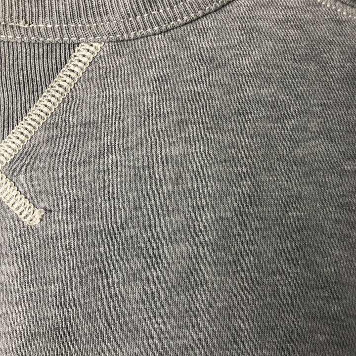 2000'S Ralph Lauren POLO JEANS COMPANY logo sweatshirt, men's size XL cotton gray type Vintage Second Hand