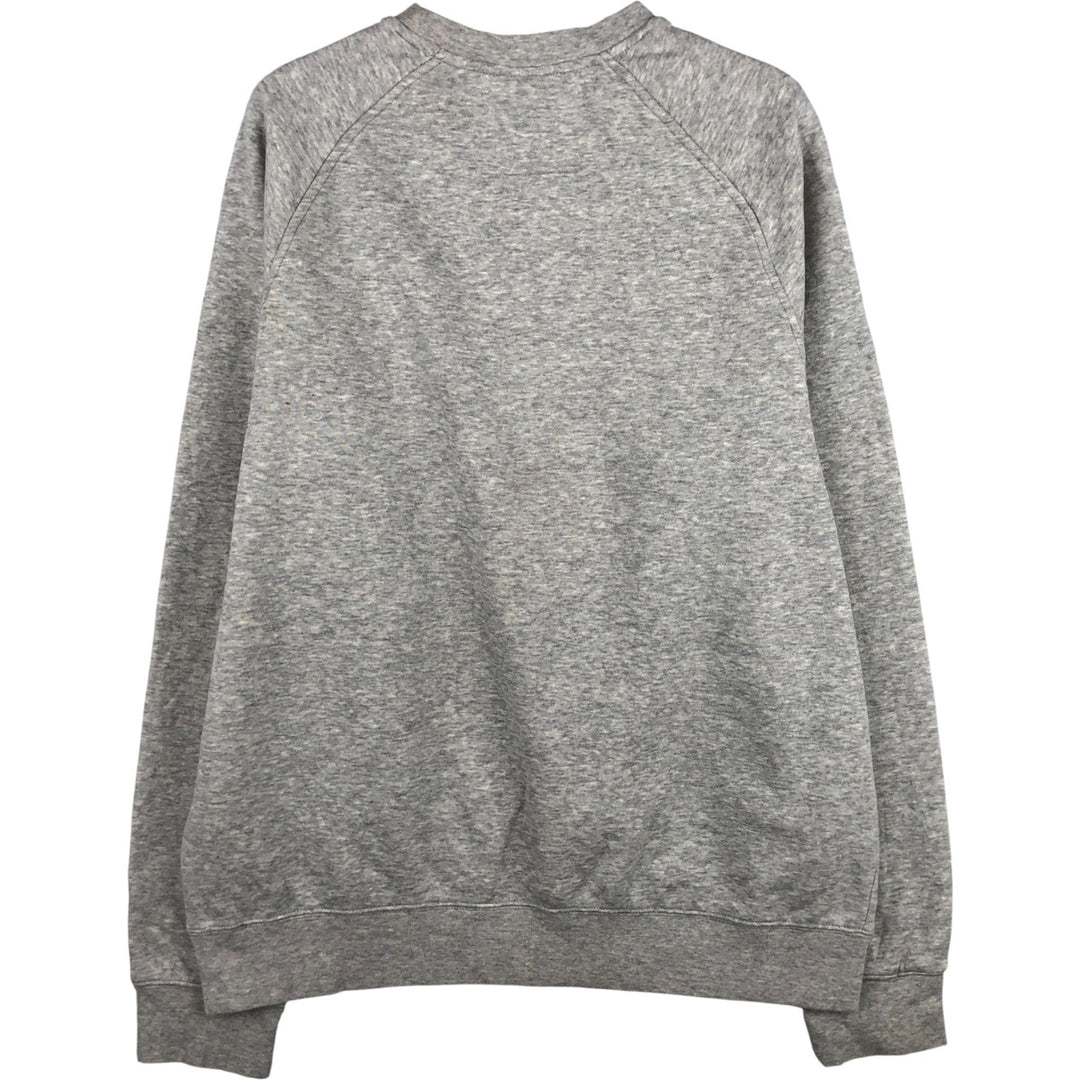 Nike One Point Logo Sweatshirt, Trainer, Men's Size L cotton gray type Vintage Second Hand