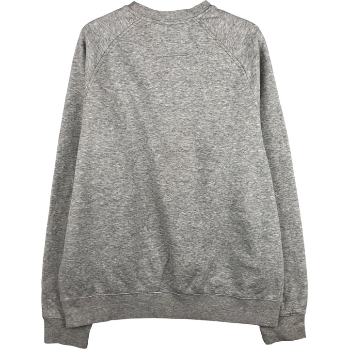 Nike One Point Logo Sweatshirt, Trainer, Men's Size L cotton gray type Vintage Second Hand