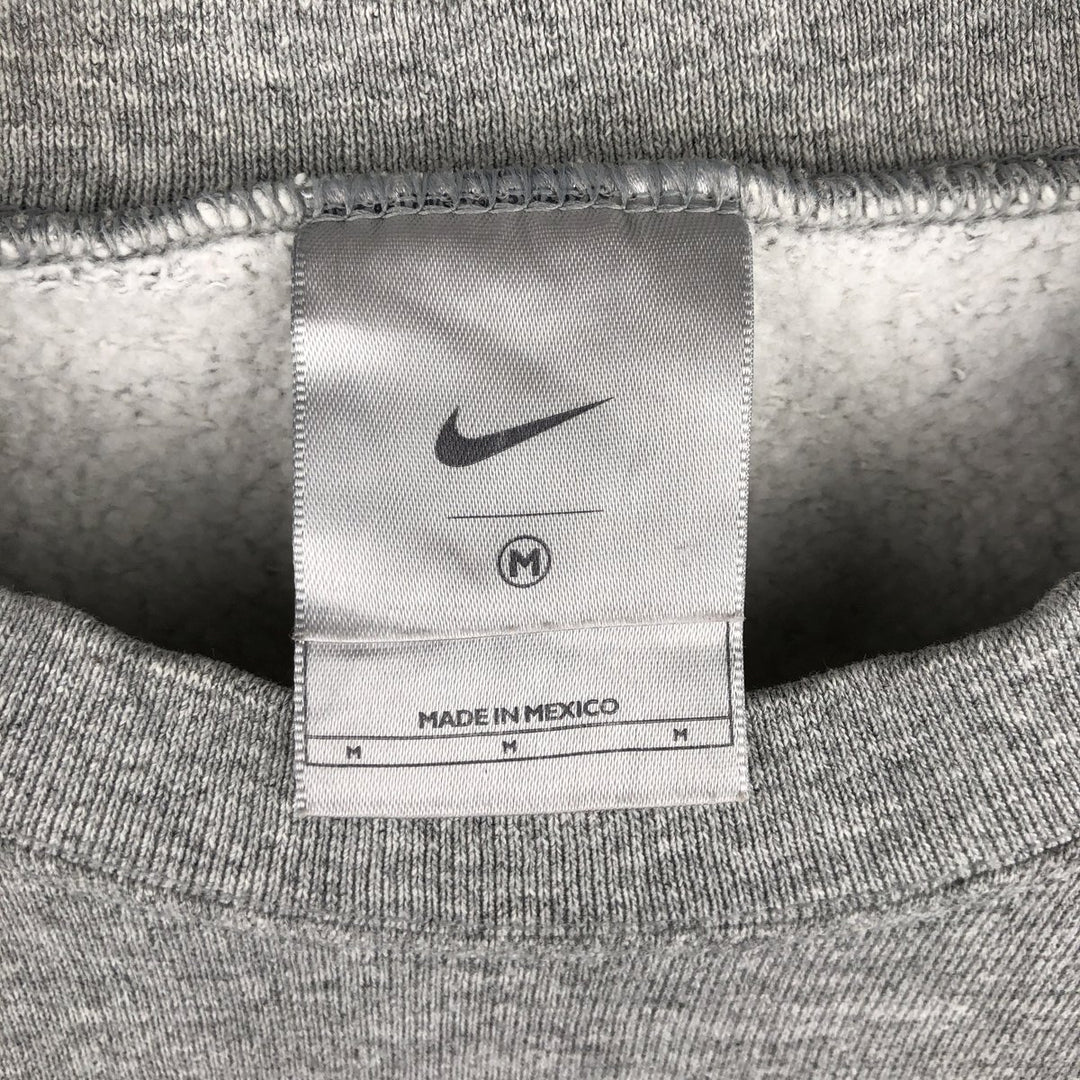 00'S Nike One Point Logo Sweatshirt Trainer Men's M size cotton gray type Vintage Second Hand