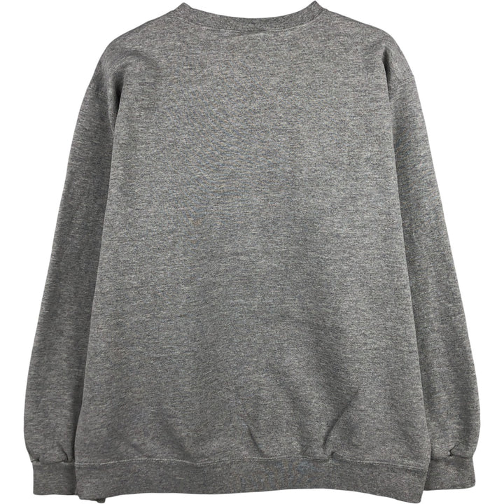90'S Nike One Point Logo Sweatshirt, Men's L Size, Vintage cotton gray type Vintage Second Hand
