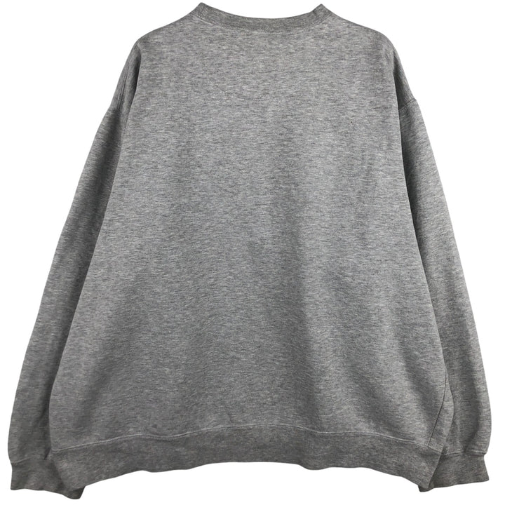 2000'S Nike Team One-Point Logo Sweatshirt, Men's XXL cotton gray type Vintage Second Hand