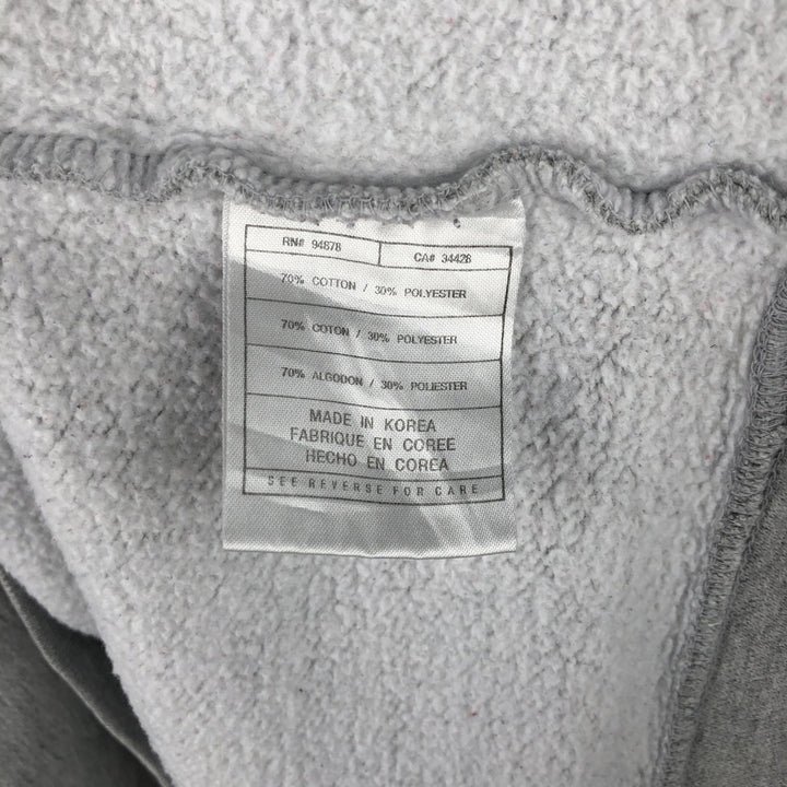 2000'S Nike Team One-Point Logo Sweatshirt, Men's XXL cotton gray type Vintage Second Hand