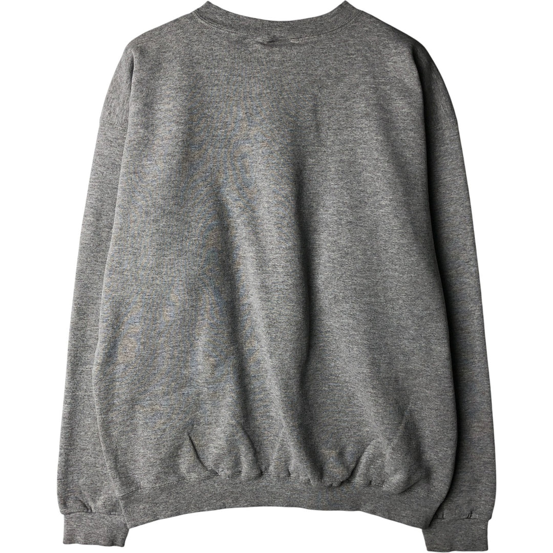 Vintage 90'S Nike One-Point Logo Sweatshirt, Made in USA, Men's Size Medium cotton gray type Vintage Second Hand