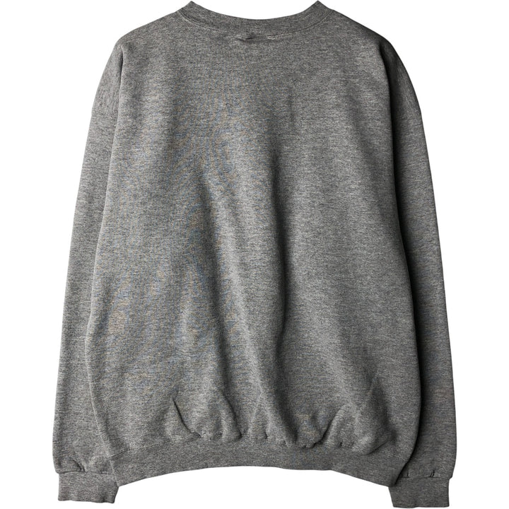Vintage 90'S Nike One-Point Logo Sweatshirt, Made in USA, Men's Size Medium cotton gray type Vintage Second Hand