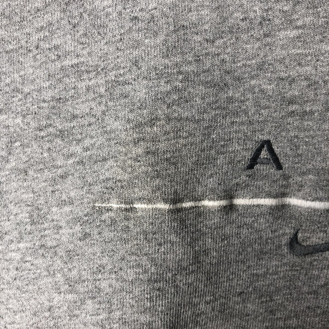 Vintage 90'S Nike One-Point Logo Sweatshirt, Made in USA, Men's Size Medium cotton gray type Vintage Second Hand