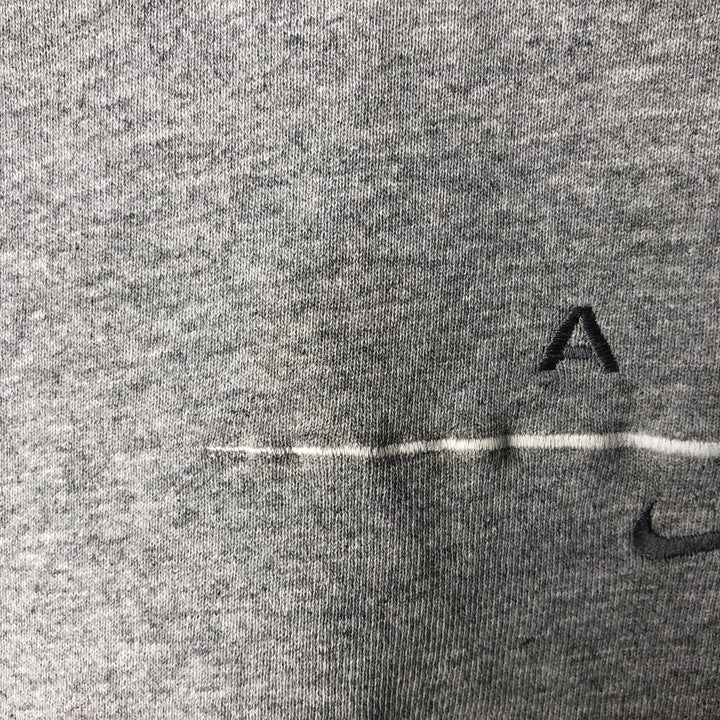 Vintage 90'S Nike One-Point Logo Sweatshirt, Made in USA, Men's Size Medium cotton gray type Vintage Second Hand