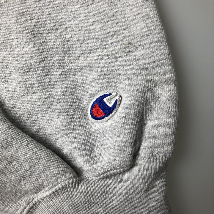 Big size 90'S Champion reverse weave embroidered tag college sweatshirt, sweatshirt, men's XXXL equivalent cotton gray type Vintage Second Hand