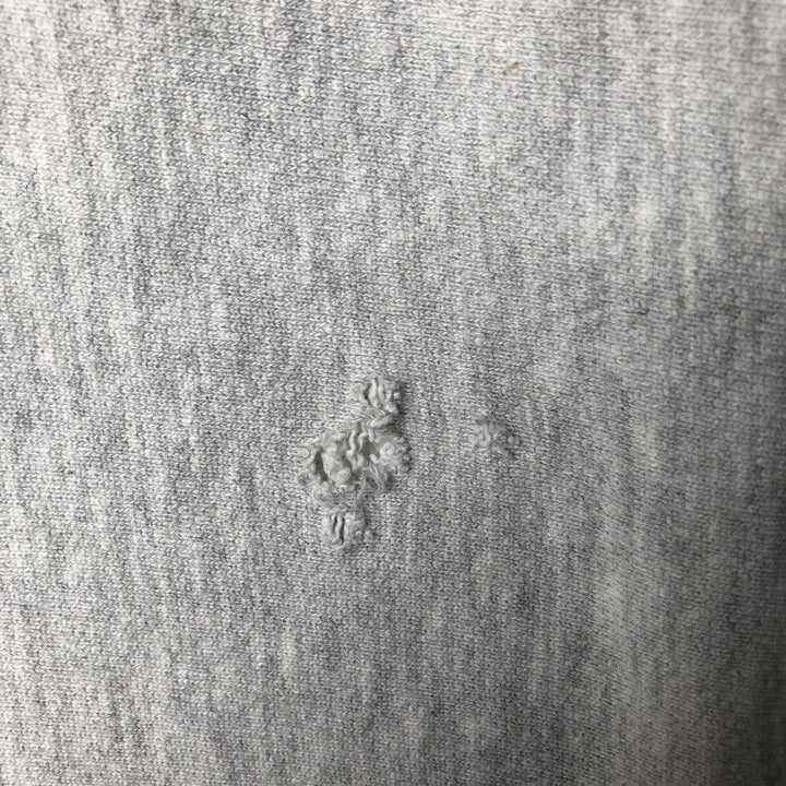 Big size 90'S Champion reverse weave embroidered tag college sweatshirt, sweatshirt, men's XXXL equivalent cotton gray type Vintage Second Hand