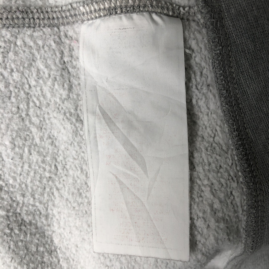 2000'S Nike Back Print Full-Zip Hoodie, Men's Size L unclear gray type Vintage Second Hand