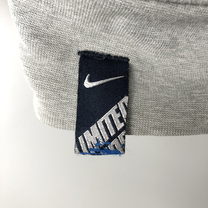 2000'S Nike Back Print Full-Zip Hoodie, Men's Size L unclear gray type Vintage Second Hand