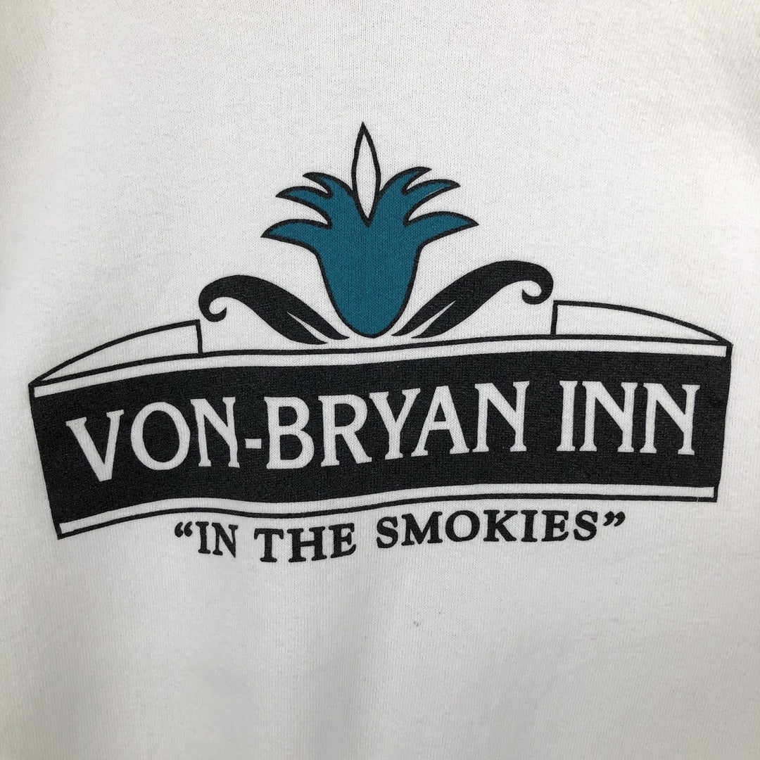 Fruit of the Loom printed sweatshirt, made in the USA, men's size XL cotton white type Vintage Second Hand