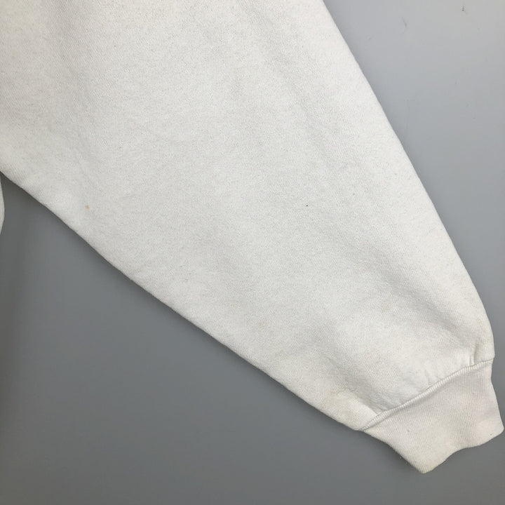 Vintage 1980'S Fruit of the Loom Dinosaur character sweatshirt, made in the USA, men's size XL cotton white type Vintage Second Hand