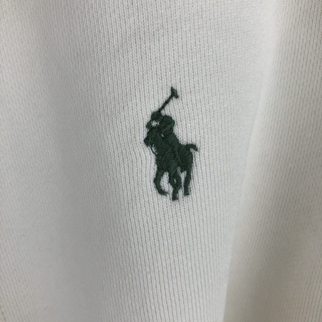 Ralph Lauren POLO by Ralph Lauren Sweat Full Zip Hoodie Men's XL cotton white type Vintage Second Hand