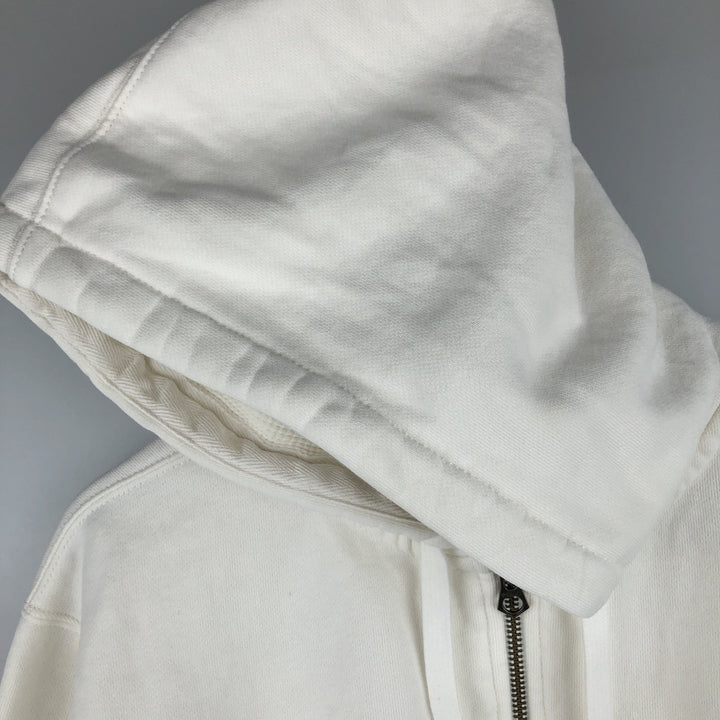 Ralph Lauren POLO by Ralph Lauren Sweat Full Zip Hoodie Men's XL cotton white type Vintage Second Hand