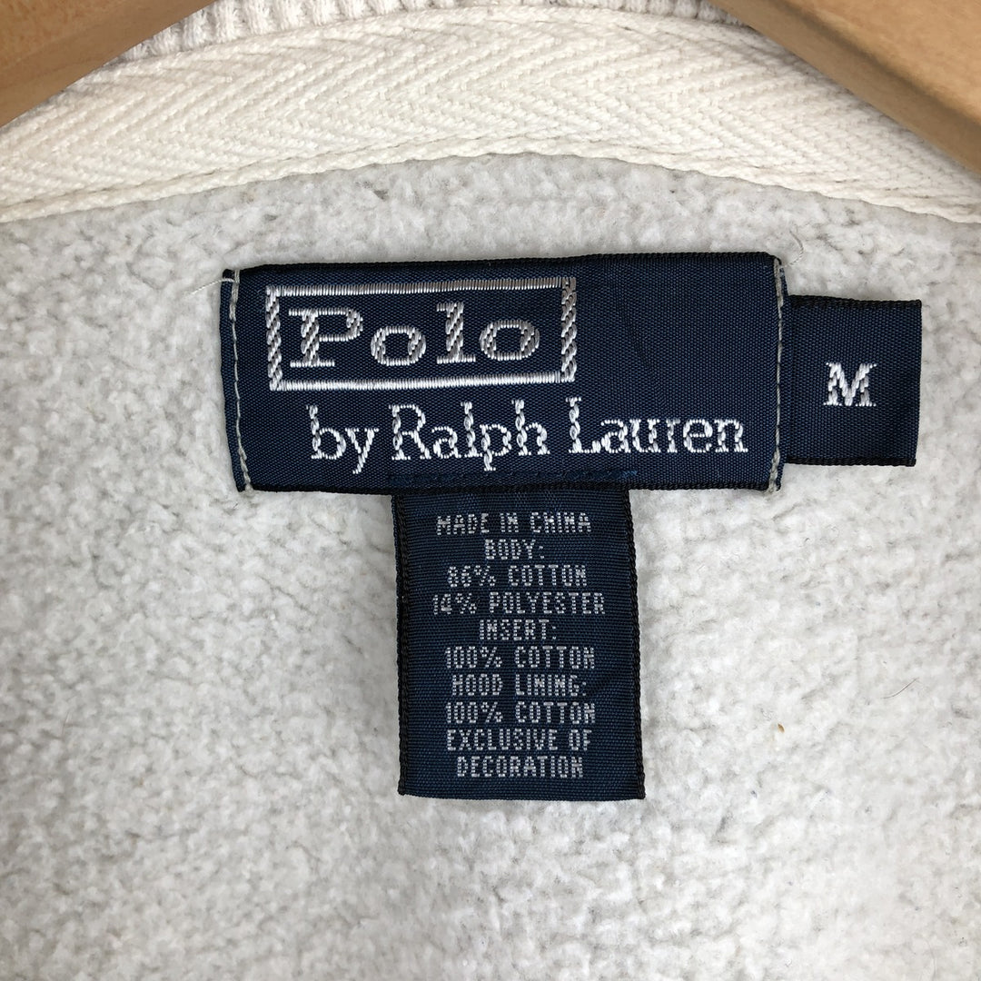Ralph Lauren POLO by Ralph Lauren Sweat Full Zip Hoodie Men's M cotton gray type Vintage Second Hand