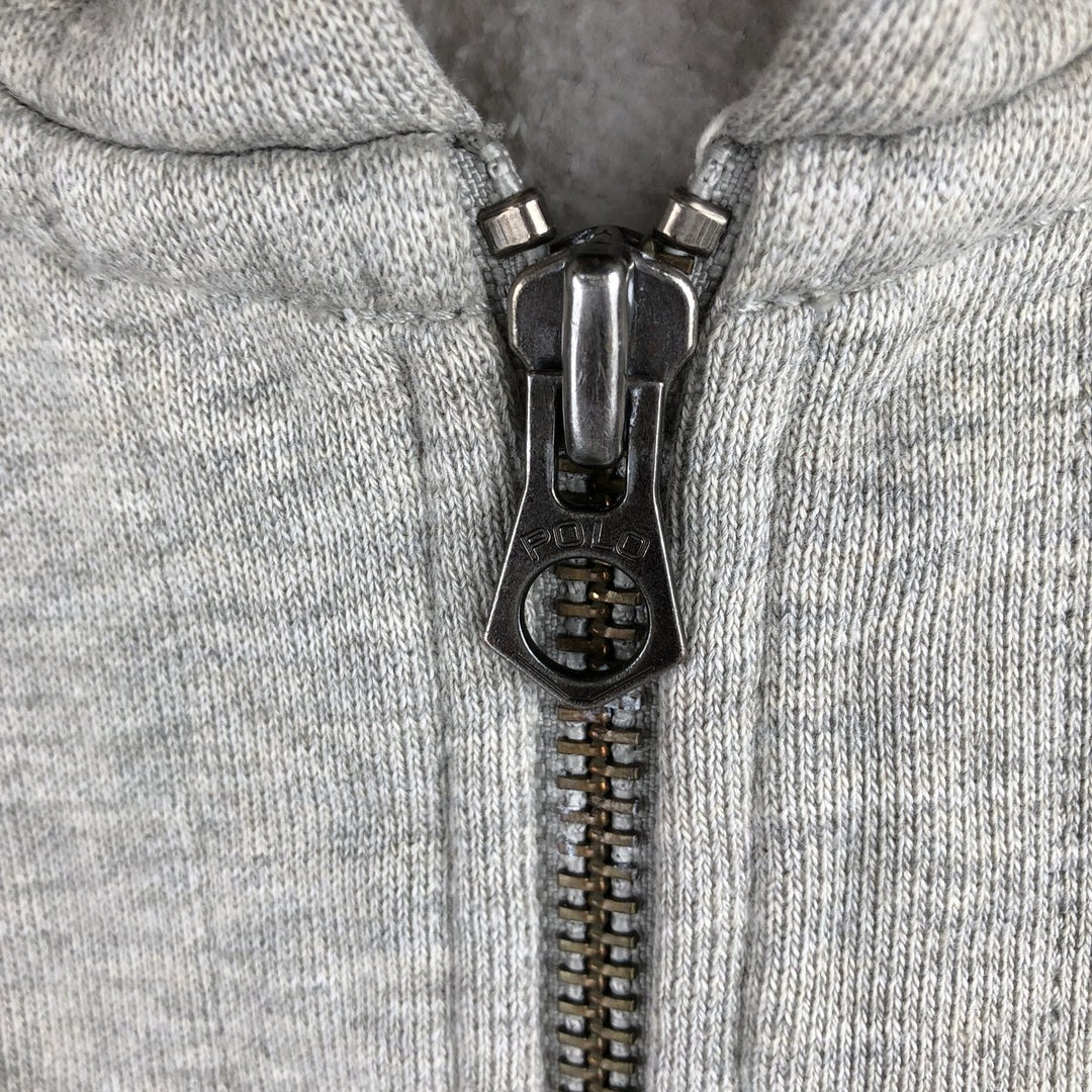 Ralph Lauren POLO by Ralph Lauren Sweat Full Zip Hoodie Men's M cotton gray type Vintage Second Hand