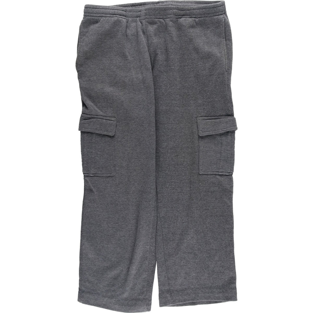 ZONE PRO Sweatpants, Cargo Pants, Men's Size L polyester gray type Vintage Second Hand
