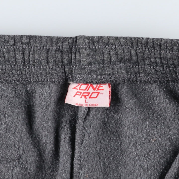 ZONE PRO Sweatpants, Cargo Pants, Men's Size L polyester gray type Vintage Second Hand